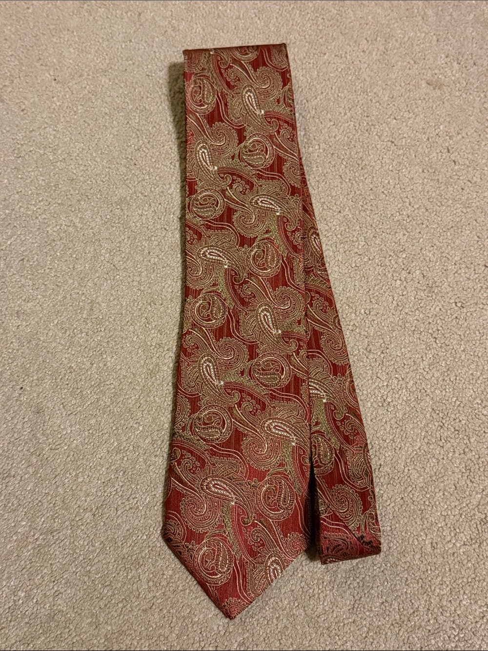 Peacock Tie 100% Pure Silk Handmade Multicolored